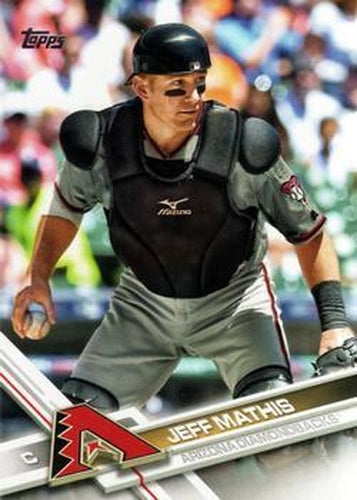 #696 Jeff Mathis - Arizona Diamondbacks - 2017 Topps Baseball