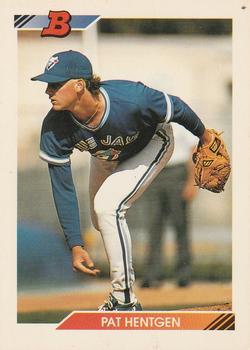 #696 Pat Hentgen - Toronto Blue Jays - 1992 Bowman Baseball