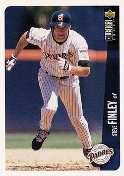 #696 Steve Finley - San Diego Padres - 1996 Collector's Choice Baseball