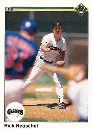 #696 Rick Reuschel - San Francisco Giants - 1990 Upper Deck Baseball