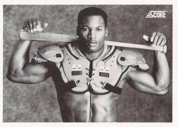 #697 Bo Jackson - Kansas City Royals - 1990 Score Baseball