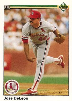 #697 Jose DeLeon - St. Louis Cardinals - 1990 Upper Deck Baseball