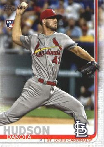 #697 Dakota Hudson - St. Louis Cardinals - 2019 Topps Baseball