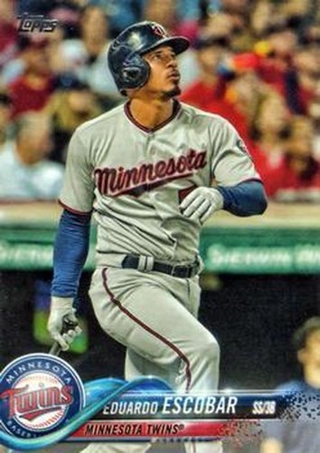 #697 Eduardo Escobar - Minnesota Twins - 2018 Topps Baseball