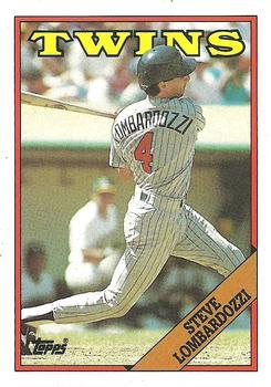 #697 Steve Lombardozzi - Minnesota Twins - 1988 Topps Baseball