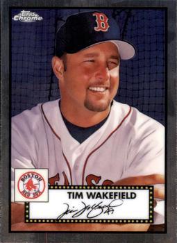 #697 Tim Wakefield - Boston Red Sox - 2021 Topps Chrome Platinum Anniversary Baseball