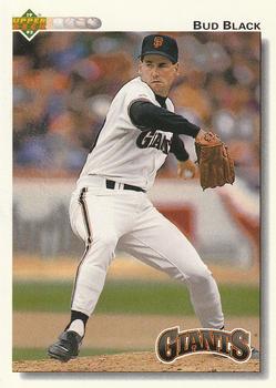 #697 Bud Black - San Francisco Giants - 1992 Upper Deck Baseball