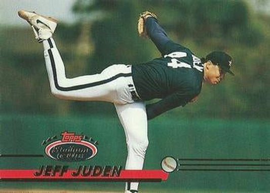 #698 Jeff Juden - Houston Astros - 1993 Stadium Club Baseball