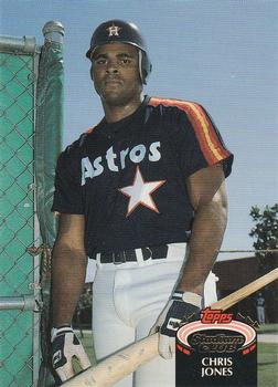 #698 Chris Jones - Houston Astros - 1992 Stadium Club Baseball