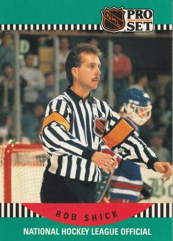 #698 Rob Shick - 1990-91 Pro Set Hockey