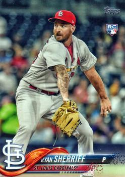 #698 Ryan Sherriff - St. Louis Cardinals - 2018 Topps Baseball