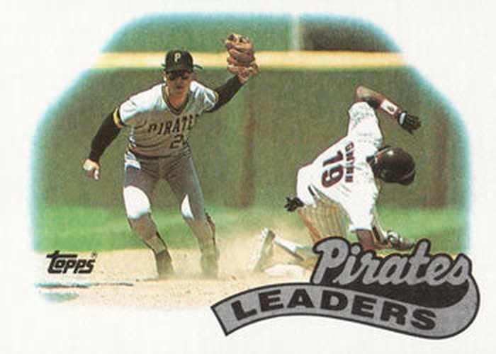 #699 Pirates Leaders - Pittsburgh Pirates - 1989 Topps Baseball