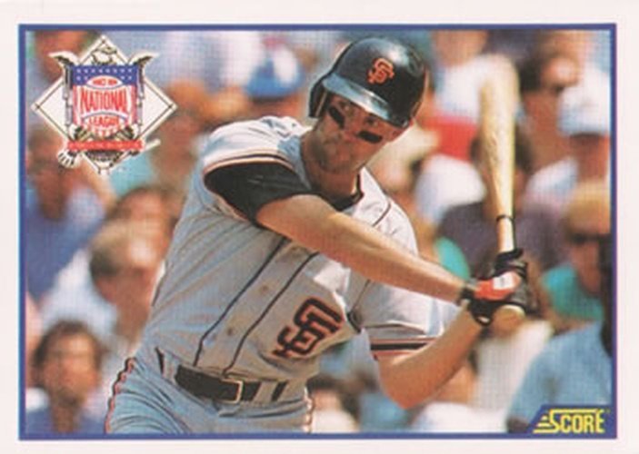 #699 Will Clark - San Francisco Giants - 1990 Score Baseball