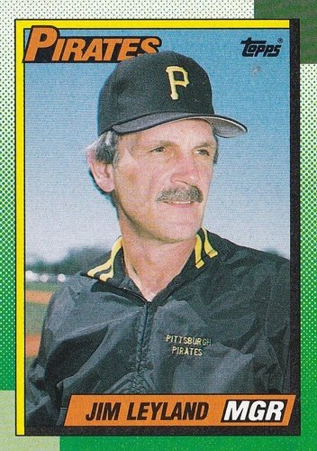 #699 Jim Leyland - Pittsburgh Pirates - 1990 Topps Baseball