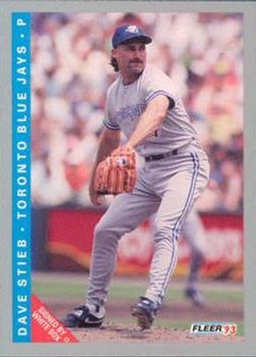 #699 Dave Stieb - Chicago White Sox - 1993 Fleer Baseball