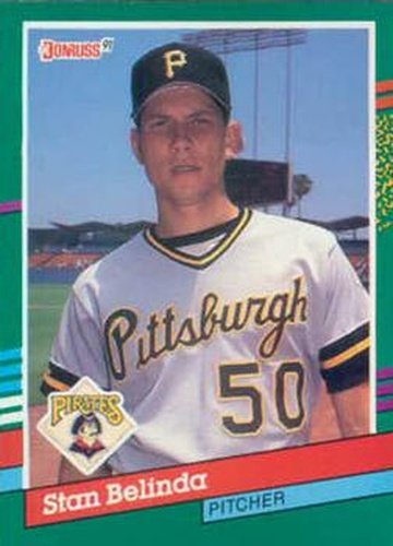 #699 Stan Belinda - Pittsburgh Pirates - 1991 Donruss Baseball