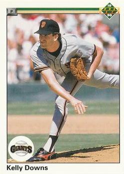 #699 Kelly Downs - San Francisco Giants - 1990 Upper Deck Baseball