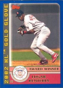 #699 Edgar Renteria - St. Louis Cardinals - 2003 Topps Baseball