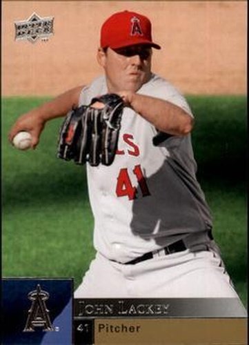 #699 John Lackey - Los Angeles Angels - 2009 Upper Deck Baseball