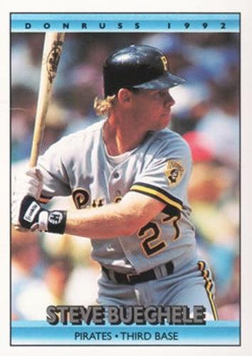 #699 Steve Buechele - Pittsburgh Pirates - 1992 Donruss Baseball