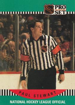 #699 Paul Stewart - 1990-91 Pro Set Hockey