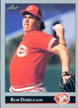 #69 Rob Dibble - Cincinnati Reds - 1992 Leaf Baseball
