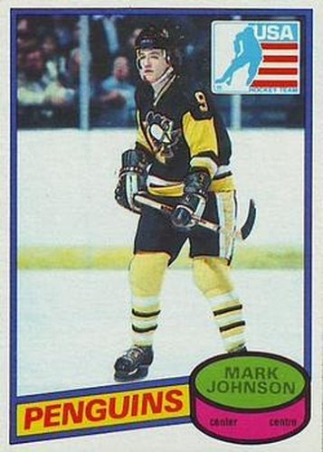#69 Mark Johnson - Pittsburgh Penguins - 1980-81 O-Pee-Chee Hockey