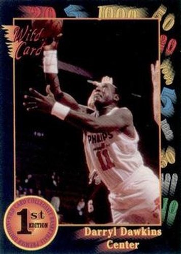 #69 Darryl Dawkins - Orlando FL Maynard Evans High School Trojans - 1991-92 Wild Card Basketball