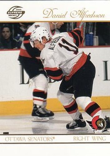 #69 Daniel Alfredsson - Ottawa Senators - 2003-04 Pacific Supreme Hockey
