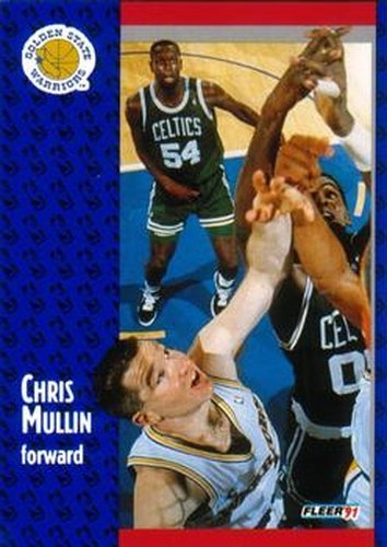 #69 Chris Mullin - Golden State Warriors - 1991-92 Fleer Basketball