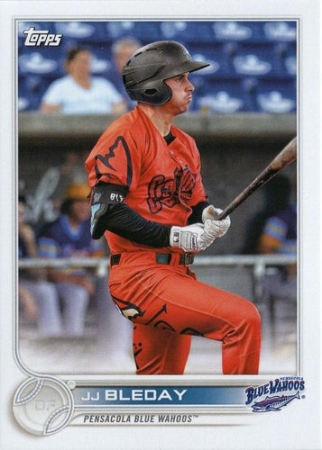 #PD-69 JJ Bleday - Pensacola Blue Wahoos - 2022 Topps Pro Debut Baseball