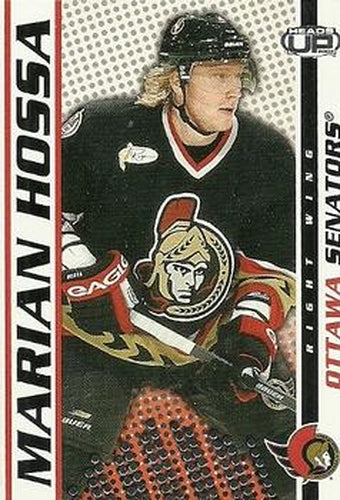 #69 Marian Hossa - Ottawa Senators - 2003-04 Pacific Heads Up Hockey
