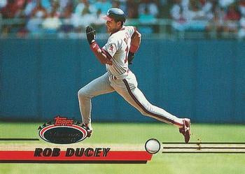 #69 Rob Ducey - California Angels - 1993 Stadium Club Baseball