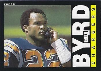 #369 Gill Byrd - San Diego Chargers - 1985 Topps Football