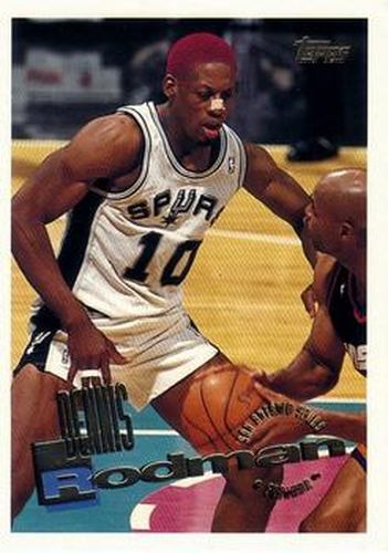 #69 Dennis Rodman - San Antonio Spurs - 1995-96 Topps Basketball