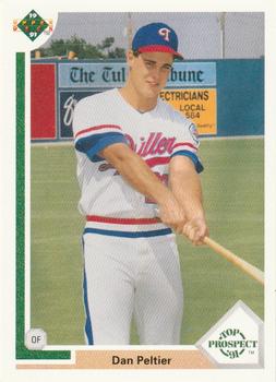 #69 Dan Peltier - Texas Rangers - 1991 Upper Deck Baseball