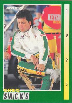 #69 Greg Sacks - Larry Hedrick Motorsports - 1993 Maxx Racing