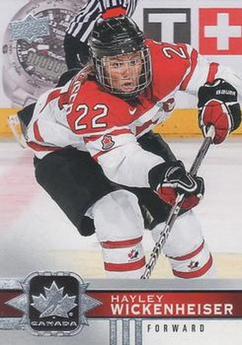 #69 Hayley Wickenheiser - Canada - 2017-18 Upper Deck Canadian Tire Team Canada Hockey