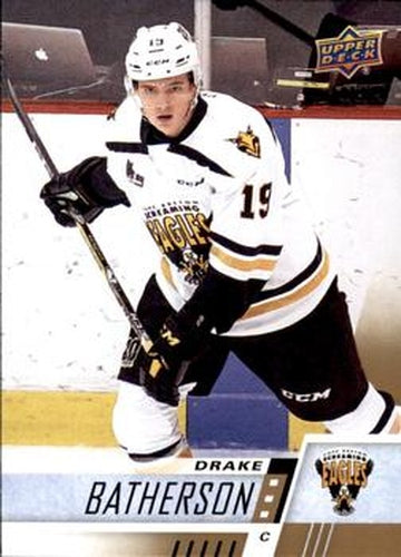 #69 Drake Batherson - Cape Breton Screaming Eagles - 2017-18 Upper Deck CHL Hockey