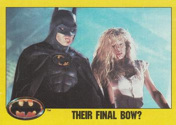 #169 Their Final Bow? - 1989 Topps Batman