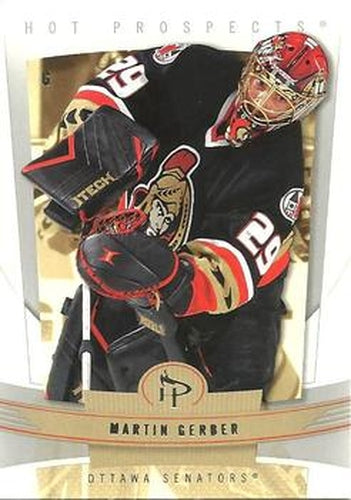 #69 Martin Gerber - Ottawa Senators - 2006-07 Fleer Hot Prospects Hockey
