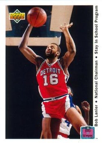 #69 Bob Lanier - Detroit Pistons - 1992-93 Upper Deck Basketball