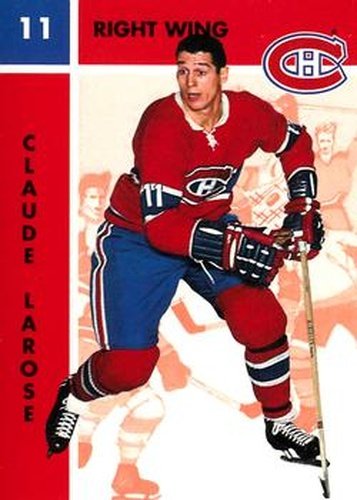 #69 Claude Larose - Montreal Canadiens - 1995-96 Parkhurst 1966-67 Hockey
