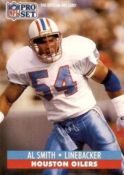 #169 Al Smith - Houston Oilers - 1991 Pro Set Football