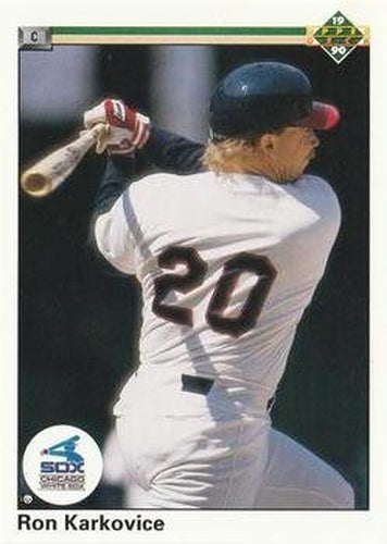 #69 Ron Karkovice - Chicago White Sox - 1990 Upper Deck Baseball