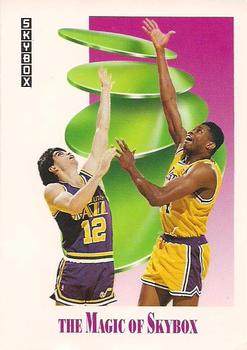 #569 Sam Perkins - Los Angeles Lakers - 1991-92 SkyBox Basketball