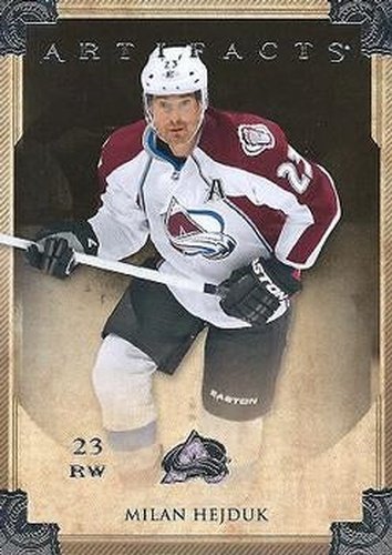 #69 Milan Hejduk - Colorado Avalanche - 2013-14 Upper Deck Artifacts Hockey