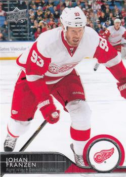 #69 Johan Franzen - Detroit Red Wings - 2014-15 Upper Deck Hockey