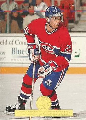 #69 Vincent Damphousse - Montreal Canadiens - 1994-95 Leaf Hockey