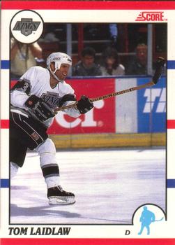 #69 Tom Laidlaw - Los Angeles Kings - 1990-91 Score Canadian Hockey